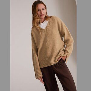 NWT ✨ Favorite Daughter The William Sweater Almond XS